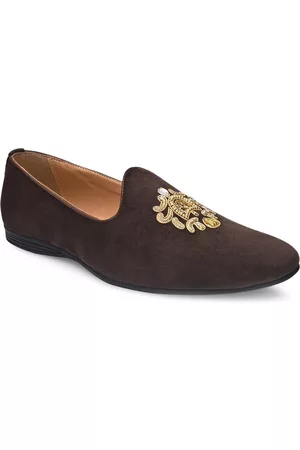 San Frissco Men Woven Design Loafers