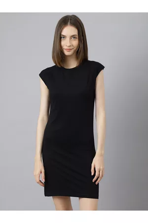 Besimple Women Cotton Sheath Dress