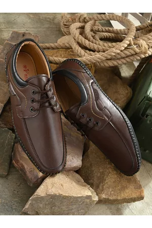 Buy Brown Formal Shoes for Men by Mactree Online