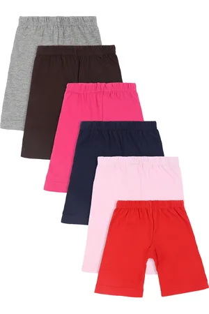 BodyCare Girls Pack Of 6 Assorted Shorts