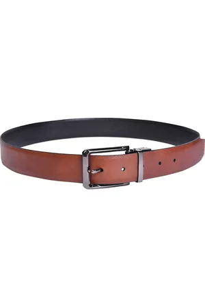 BELWABA Men Tan Belts