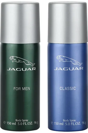 Jaguar Men Set Of 2 Classic Deodorant & Deodorant Body Spray for Men - 150 ml Each