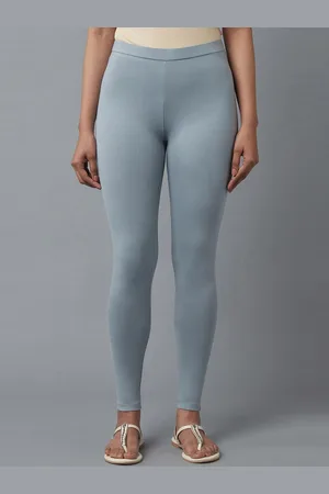 W Omen Blue Skinny Fit Leggings