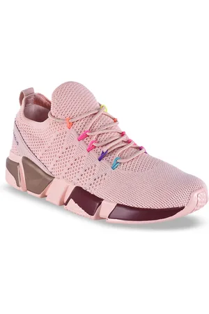 Campus Women Pink Mesh Running Shoes