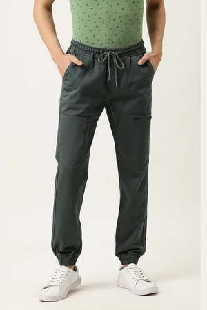 Buy IVOC Multicolor Regular Fit Camo Print Cotton Jogger Pants for Men's  Online @ Tata CLiQ