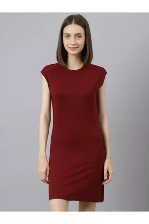 Besimple Women Cotton Sheath Dress