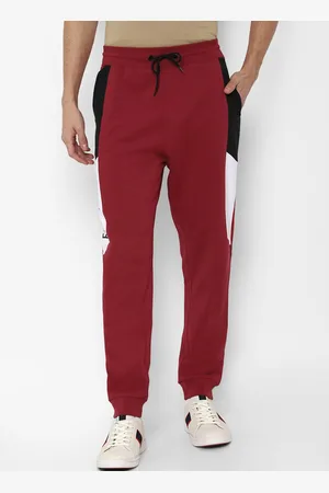 Forever 21 red joggers on sale