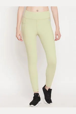 Clovia High Rise Active Tights with Side Pocket