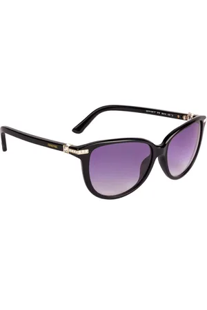 Swarovski Women Cateye Sunglasses SK0077 56 01W