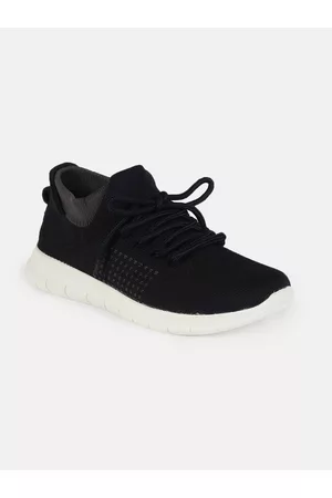 Tokyo Talkies Women Navy Blue Lace-Up Sneakers