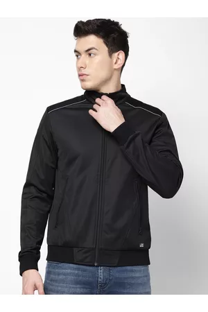 Lee Men Black Bomber Jacket