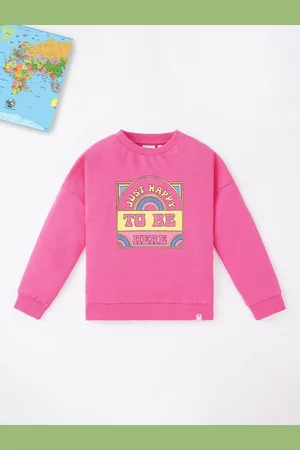 Ed-a-Mamma Girls Printed Sweatshirt