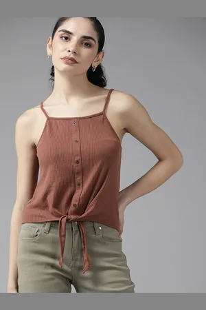 Roadster Brown Tank Top