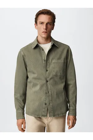 Buy Amazon Brand  Inkast Denim Co Mens Shacket Style Regular Fit Cotton  Lightweight Jacket at Amazonin