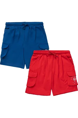 Growing Tree Kids Set Of 2 Outdoor Antimicrobial Technology Organic Cotton Shorts