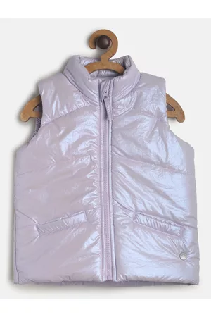 MINI KLUB Girls Purple Padded Jacket