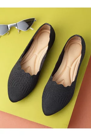 DEAS Women Black Ballerinas