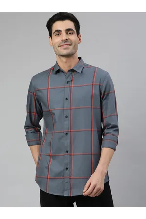 Buy Grey Shirts for Men by Mr Button Online