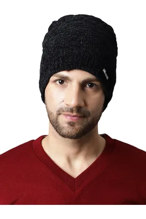 Ellis Men Acrylic Self Design Beanie