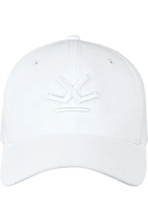 WROGN Unisex White Embroidered Baseball Cap