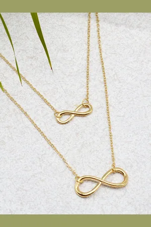 Joker & Witch Gold-Plated Boston Layered Necklace