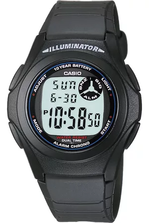 Casio Youth Digital Unisex Black Digital watch D027 F-200W-1AUDF
