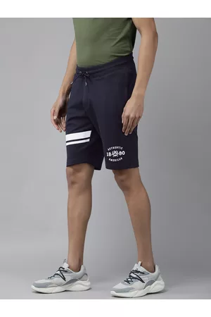 Ralph Lauren U S Polo Assn Denim Co Men Navy Blue Striped Shorts