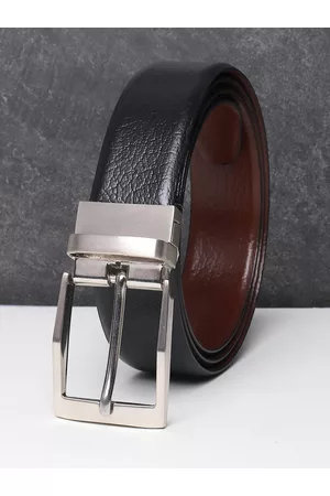 Men Brown Leather Belt – Teakwood Leathers