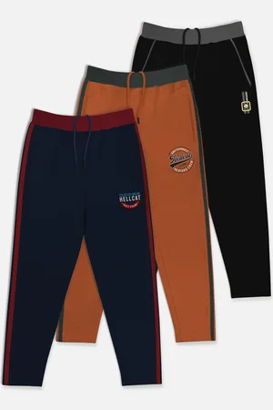 HELLCAT Boys Pack of 3 Solid Track Pants