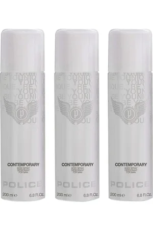Police Men Set of 3 Contemporary Deodorant Spray - 200 ml Each