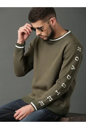 Roadster olive green sweatshirt online