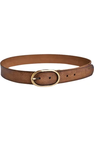 BELWABA Men Tan Belts