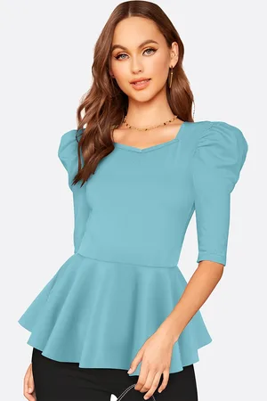 LONDON BELLY Women Peplum Top