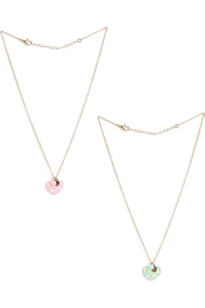 EL REGALO Pack Of 2 Gold-Plated Chain