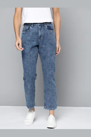 Mast & Harbour Women Blue Straight Fit Stretchable Jeans