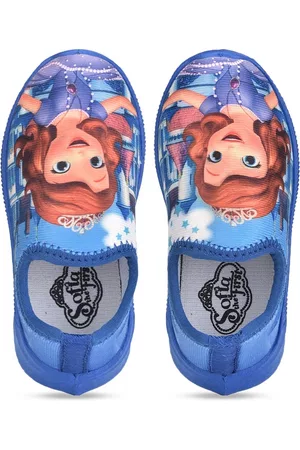 toothless Girls Blue Sofia The First Printed Slip-On Sneakers