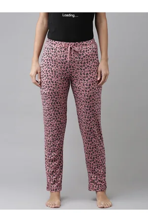 VAN HEUSEN BLACK LOUNGE PANTS WOMEN