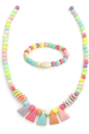 EL REGALO Girls Multi-Coloured Beaded Jewellery Set
