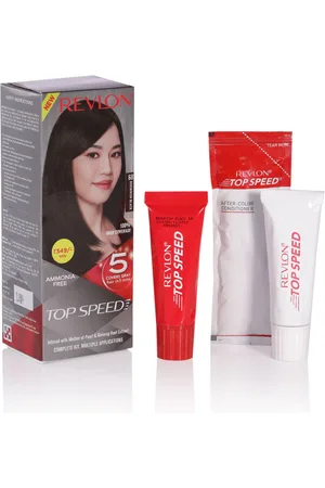 Revlon Top Speed Hair Color Small Pack - Brownish Black 68