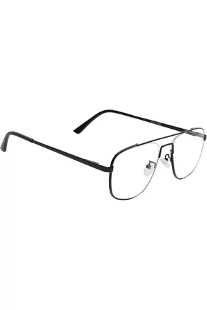 Peter Jones Eyewear Unisex Black Solid Square Sunglasses A_2063B