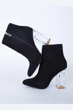 Shoetopia Women Black Solid Regular Boots