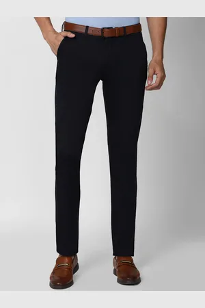 Buy Men Grey Textured Slim Fit Formal Trousers Online  608617  Peter  England