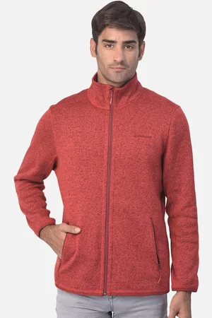 Woodland Men Red Sweatshirt