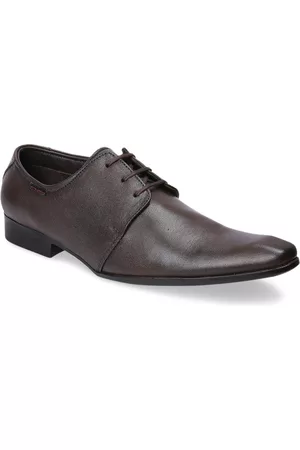 Red Chief Men Brown Leather Formal Derbys