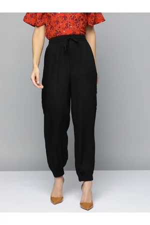 Chemistry Women Black Solid Joggers