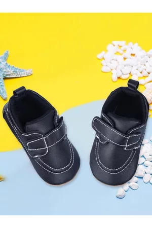 Baby Moo Unisex Kids PU Velcro Shoes
