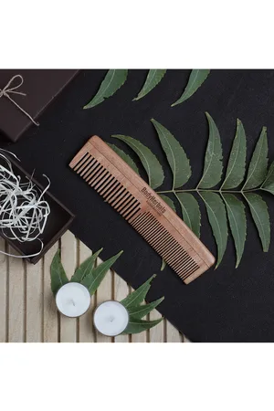 BodyHerbals Brown Dressing Comb, Double Tooth