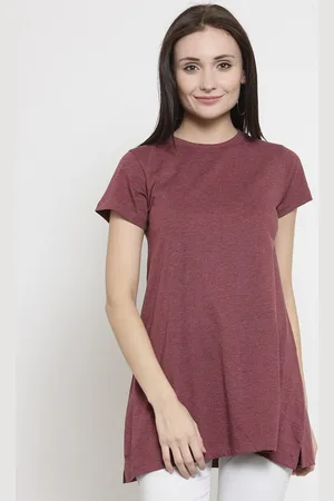 Kalt Women Maroon Tunic