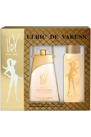 Ulric de Varens Women Gold-issme Set Eau de Parfum 75ml & Deodorant 125ml Set