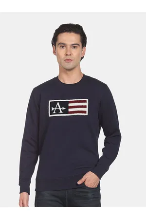 Arrow Men Printed Sweatshirt